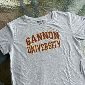 (MultipleSizes)Gray Champion Gannon University Collegiate Women's T-Shirt A10-11